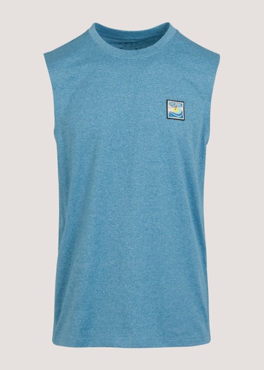 Blue Badge Vest Top