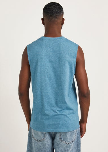 Blue Badge Vest Top