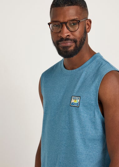 Blue Badge Vest Top