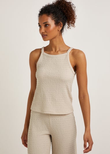 Sand Textured Co-Ord Cami Top