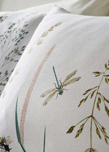 Natural Shoreline Reeds 100% Cotton Reversible Duvet Cover