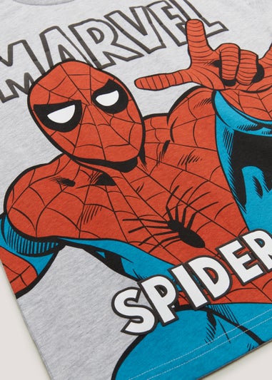 Kids Grey Marvel I Am Spider-Man T-Shirt (2-9yrs)