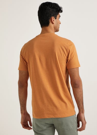 Orange Paradise Print T-Shirt