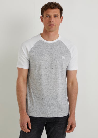 Grey Raglan T-Shirt