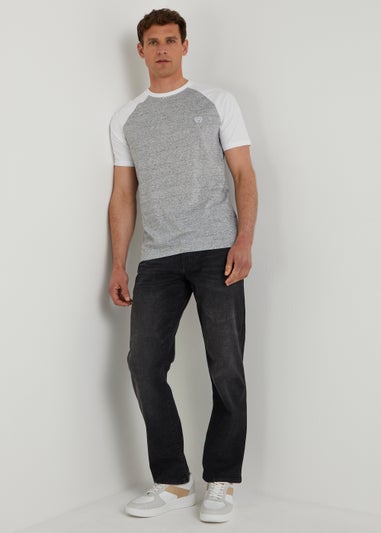 Grey Raglan T-Shirt