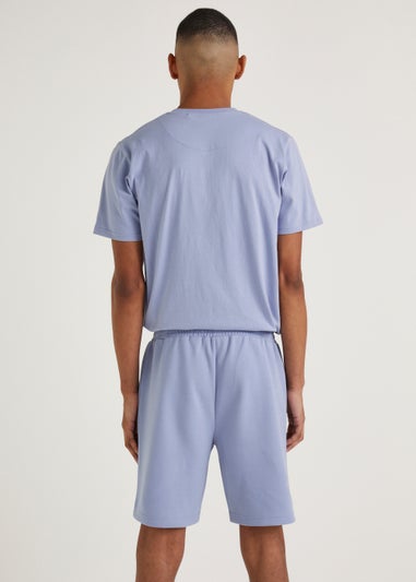 US Athletic Lilac Badge Shorts