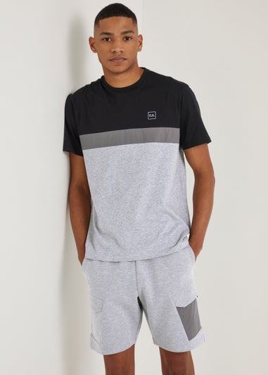 US Athletic Grey Jogger Shorts