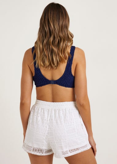 Cream Lace Co-Ord Shorts