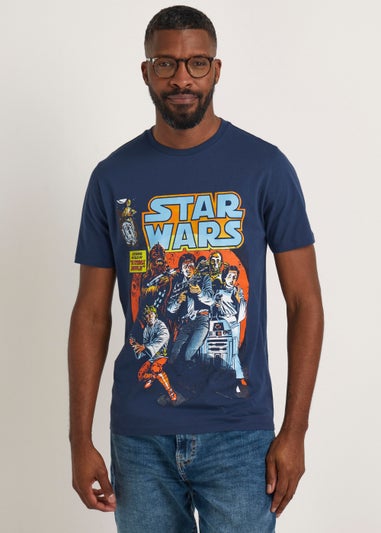 Navy Star Wars T-Shirt