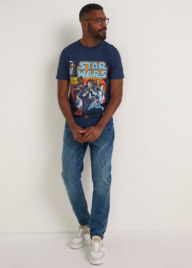 Navy Star Wars T-Shirt