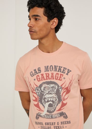 Pink Gas Monkey T-Shirt