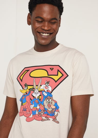 Ecru Looney Tunes T-Shirt