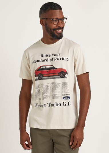 Ecru Ford Escort T-Shirt