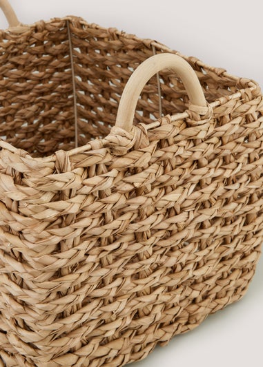 Natural Woven Storage Basket (40cm x 35cm x 33cm)