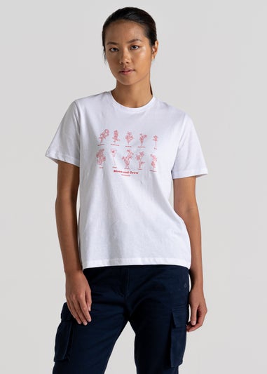 Craghoppers White Malibo T-Shirt