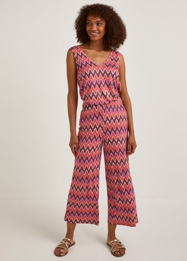 Pink Cheetah Short Button Up Pyjama Set