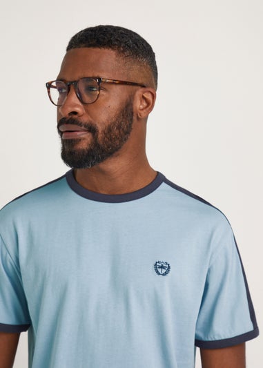 Blue Panel T-Shirt