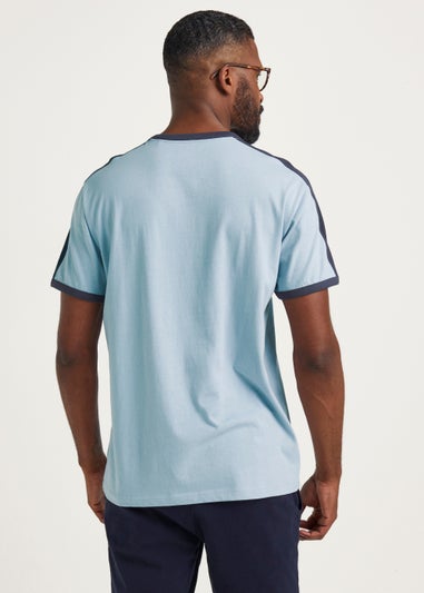 Blue Panel T-Shirt