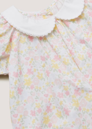 Baby Pastel Floral Romper (Newborn-18mths)