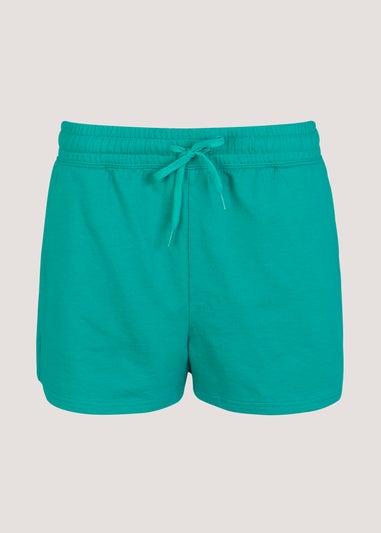 Aqua Tie Waist Shorts