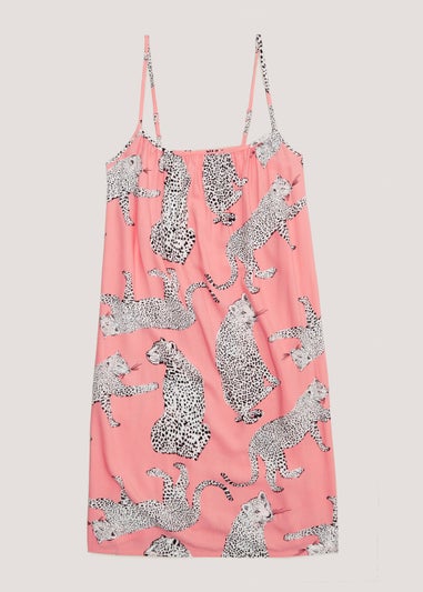 Pink Cheetah Chemise