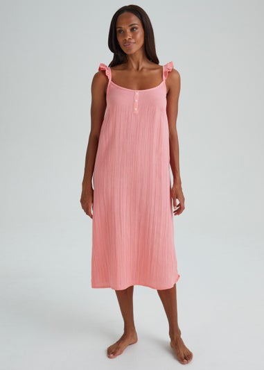 Coral Double Cloth Nightie