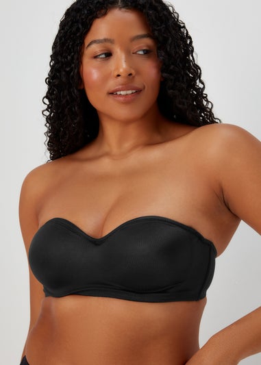 Papaya Curve Black Twist Cut Out Top