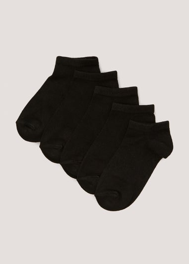 5 Pack Soft Touch Bamboo Trainer Socks