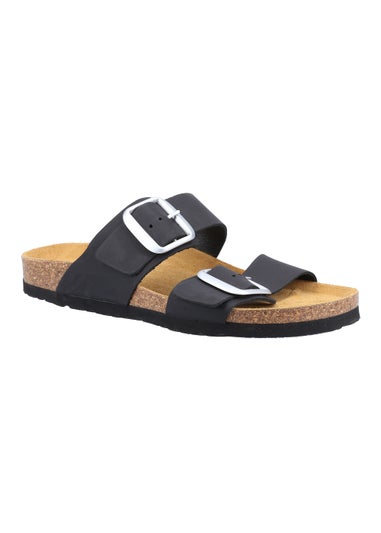 Hush Puppies Kimberly Black Mule Sandals
