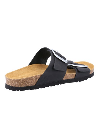 Hush Puppies Kimberly Black Mule Sandals
