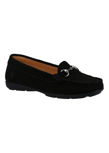 Hush Puppies Molly Black Snaffle Loafers