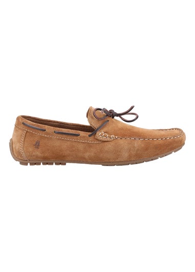 Hush Puppies Reuben Tan Boat Shoes