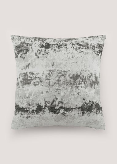 Grey Ombre Jacquard Cushion (43cm x 43cm)