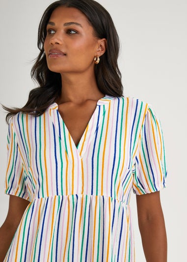 JDY Lotus Multicoloured Stripe Dress