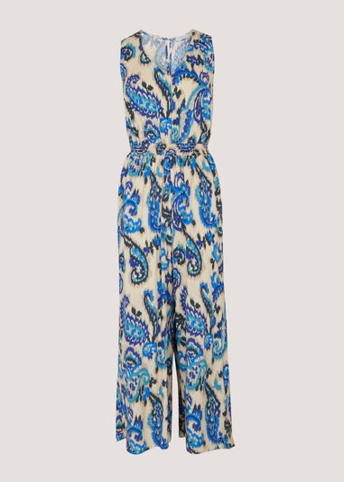 Multicoloured Print Jumpsuit