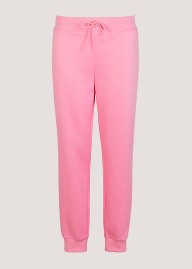 Pink Tapered Joggers