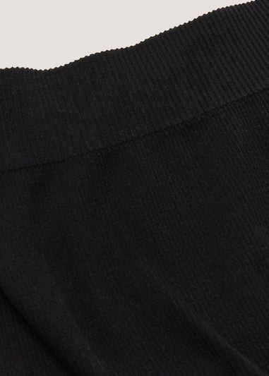 Girls Black Seamless Cycling Shorts (7-15yrs)