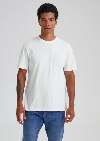 3 Pack Essential White T-Shirts