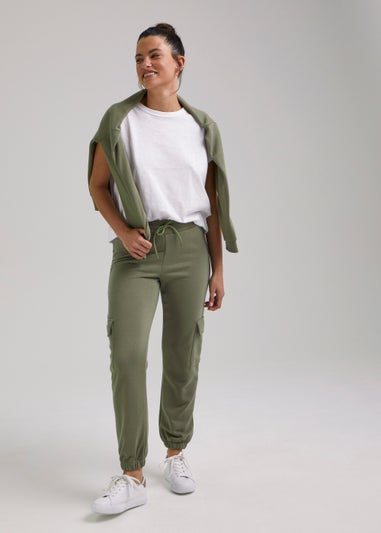 Khaki Utility Jogger