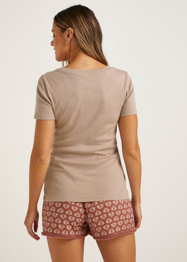 Brown Essential T-Shirt