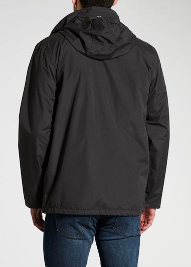 Regatta Matt Black Waterproof Jacket