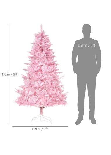 HOMCOM Artificial Christmas Tree