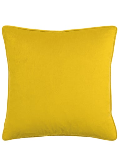 Paoletti Avenue Velvet Jacquard Cushion (45cm x 45cm x 8cm)