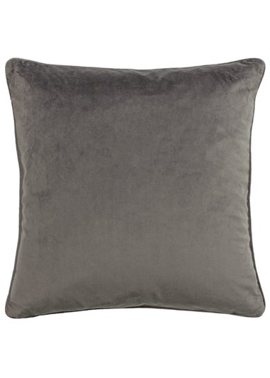 Paoletti Avenue Velvet Jacquard Cushion (45cm x 45cm x 8cm)