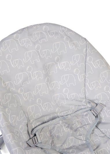 Red Kite Bambino Bouncer Grey Elephant Parade Bounce Chair (50cm x 50cm x 55cm)