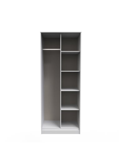 Swift Prism Open Shelf Wardrobe (201.5cm x 76.5cm x 53cm)