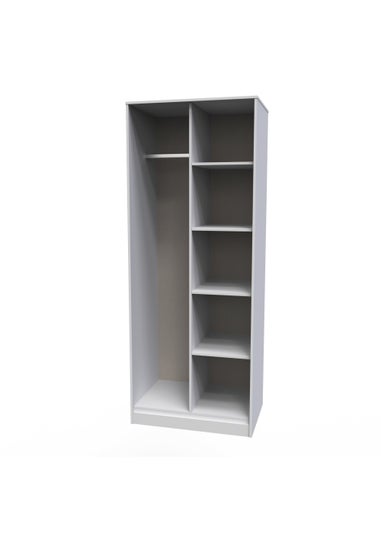 Swift Prism Open Shelf Wardrobe (201.5cm x 76.5cm x 53cm)
