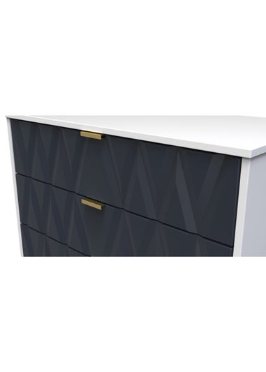 Swift Prism 3 Drawer Chest (74cm x 76.5cm x 39.5cm)