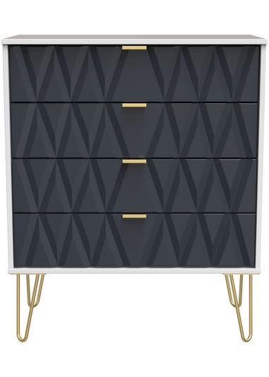 Ready Assembled Prism 4 Drawer Chest