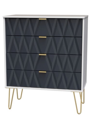 Ready Assembled Prism 4 Drawer Chest